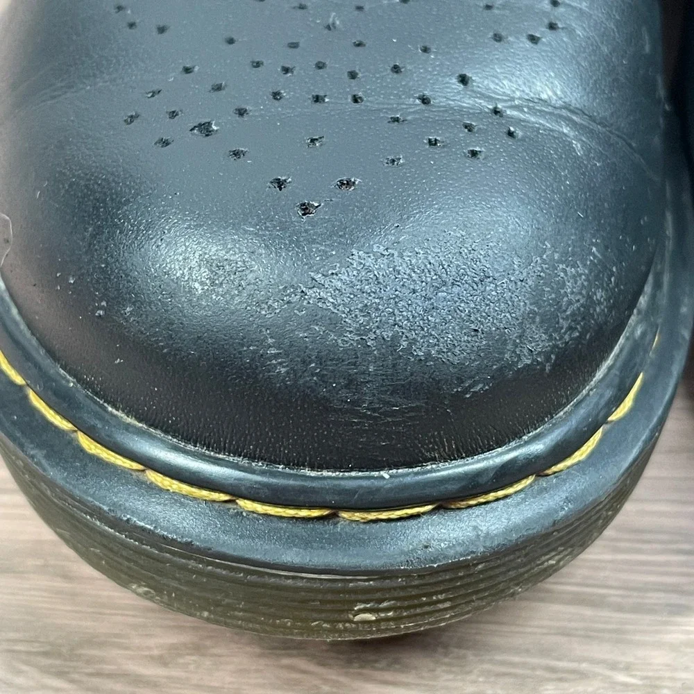 Dr. Martens 8065 J Mary Jane Kids‎ Black Leather Double Strap Shoes Size 13 US